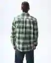 Camisa Hombre Verde Talla S 811G503_VER195420 Americanino
