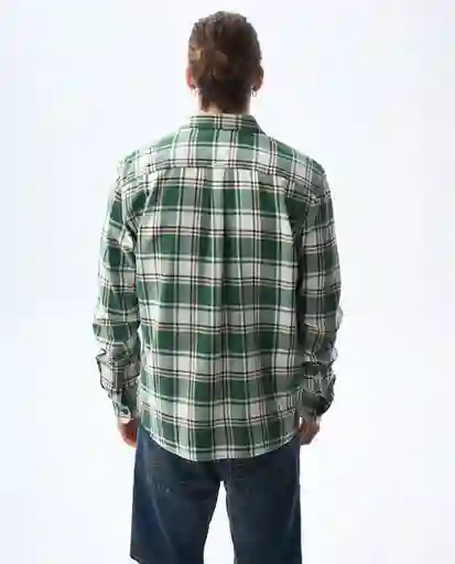 Camisa Hombre Verde Talla S 811G503_VER195420 Americanino