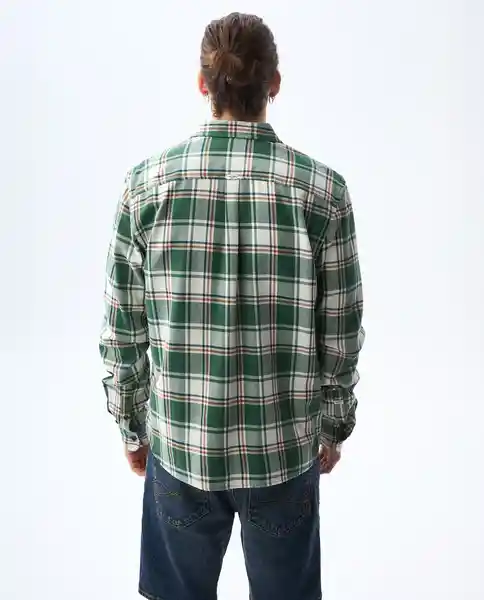 Camisa Hombre Verde Talla S 811G503_VER195420 Americanino
