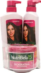Nutribela 15 Set Shampoo + Crema Bio Keratina