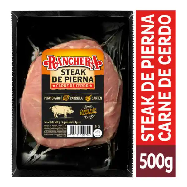 Filete de Pierna Ranchera Cerdo x 500 g