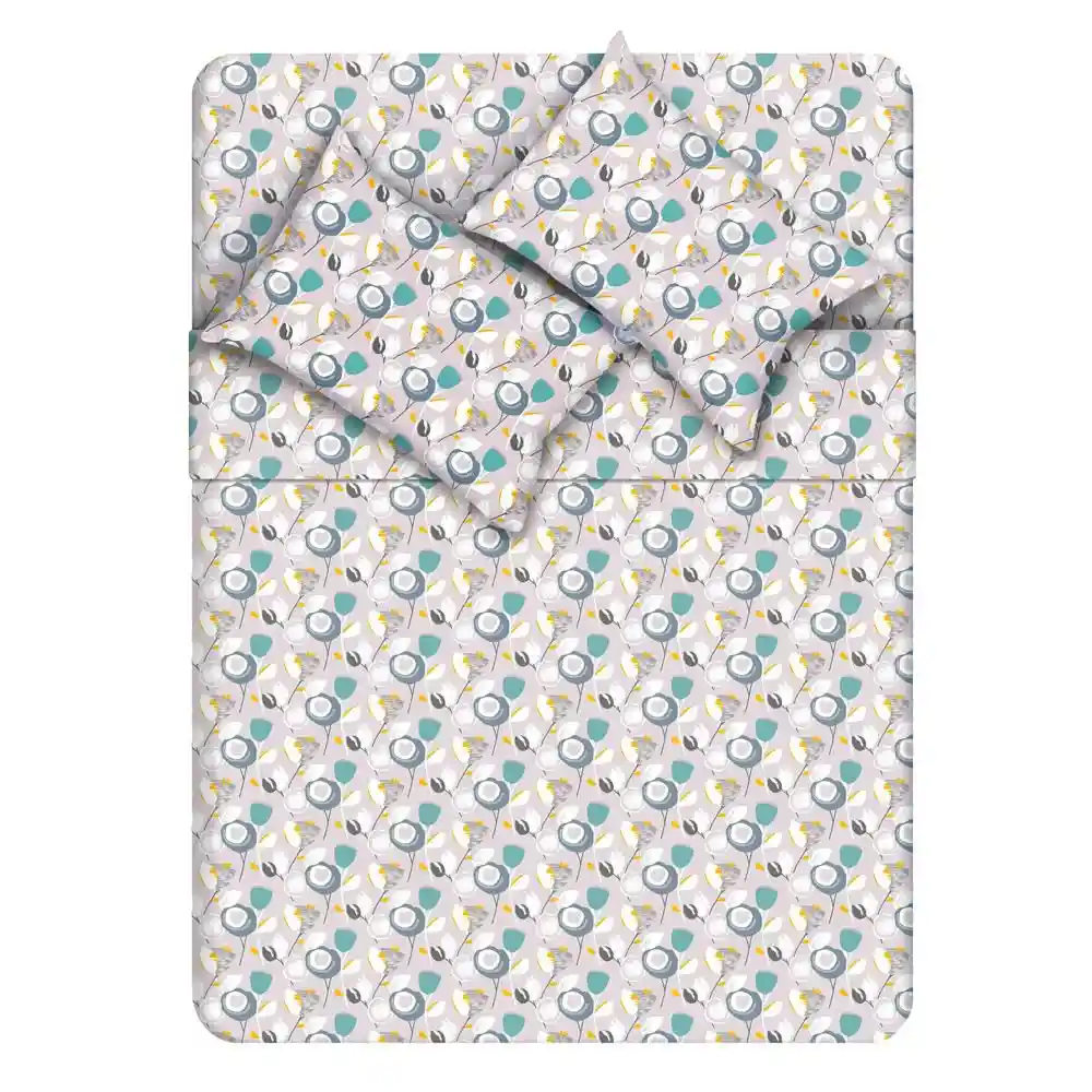 Juego Cama e Mottas Queen (160 X 190 Cm) 144 Polialgodón 22763470