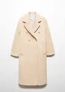 Abrigo Love Crudo Talla L Mujer Mango