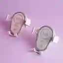 Soporte de Celular Para Carro Con Cargador Serie Blanco Miniso