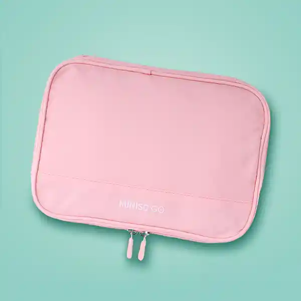 Estuche de Accesorio Electrónico Portátil Rosa Miniso