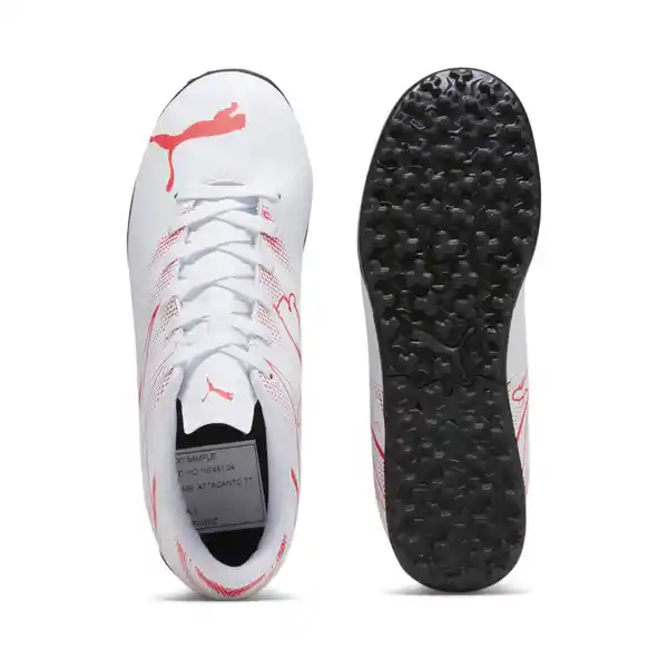 Puma Zapatos Blanco Para Niño Attacanto Talla 2