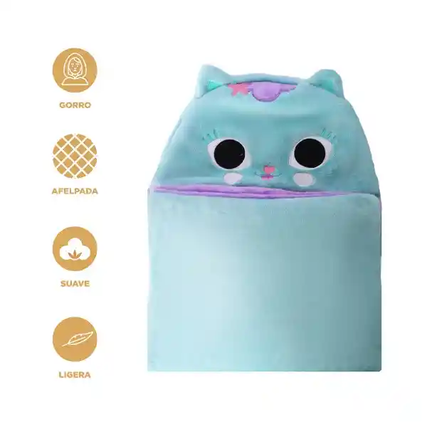 Manta Con Capucha Gabby's Dollhouse Miniso