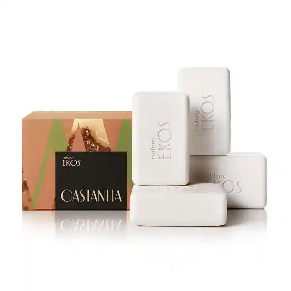 Jabón Vegetal Puro Cremoso de Castañas Ekos
