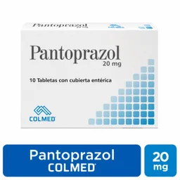 Colmed Pantoprazol Tabletas con Cubierta Entérica (20 mg)