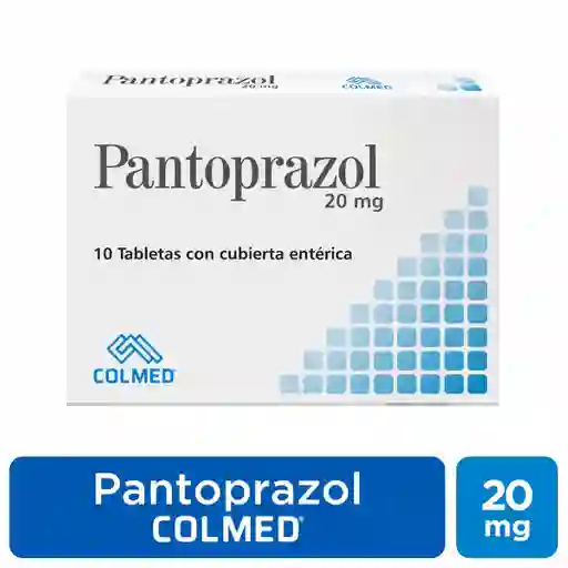 Colmed Pantoprazol Tabletas con Cubierta Entérica (20 mg)