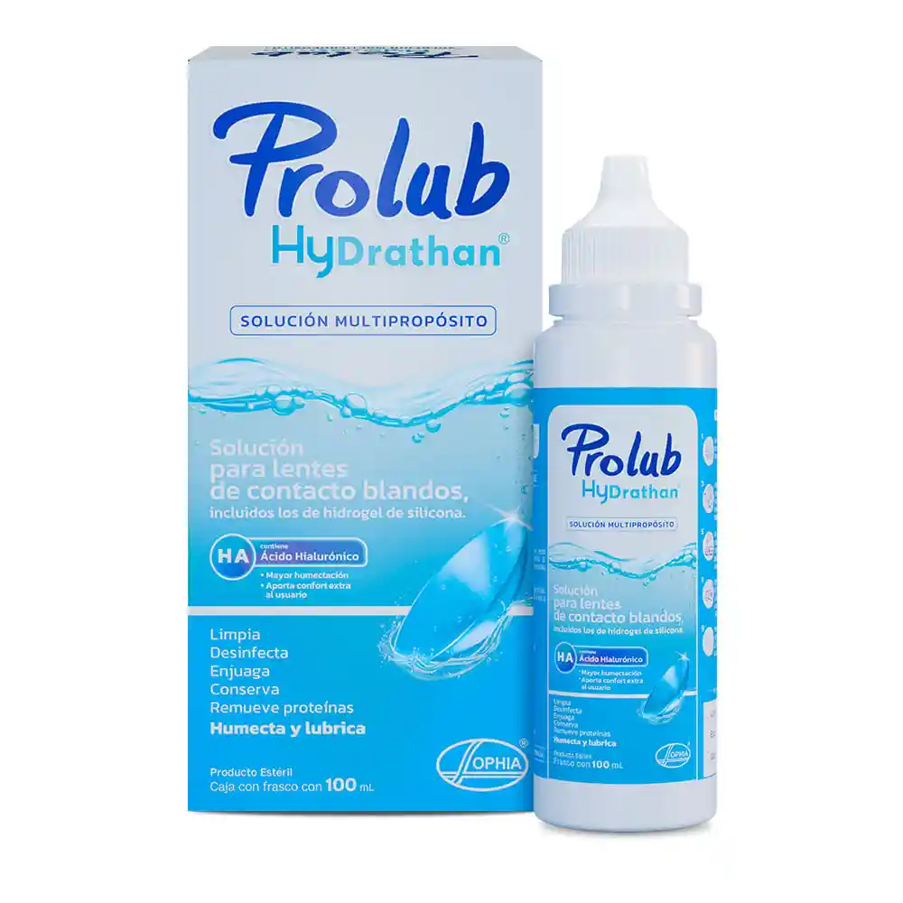 Prolub Hydrathan Solucion Para Lentes Frasco