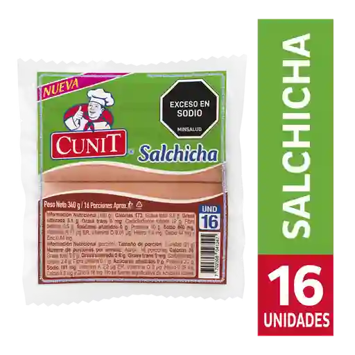 Cunit Salchicha 340 g