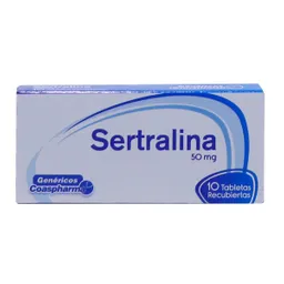 Coaspharma Sertralina (50 mg) 10 Tabletas