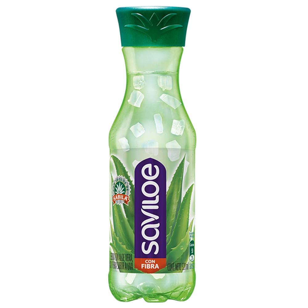 Bebida Saviloe con Cristales de Sábila 320 ml