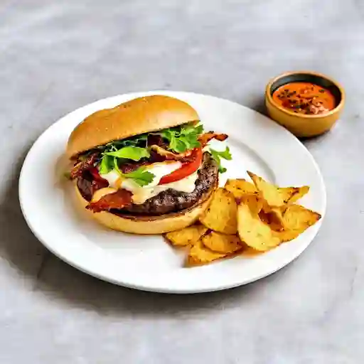 HAMBURGUESA DE LA CASA / HOUSE BURGER