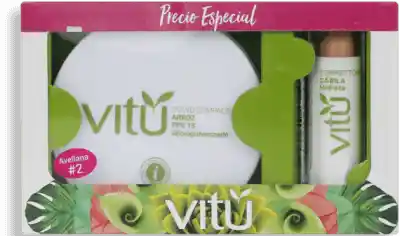 Vitu Estucheria Polvo De Arroz Y Corrector