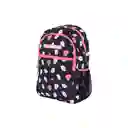 Maleta Estampada Serie Bt21 Baby Rosa Negro Miniso