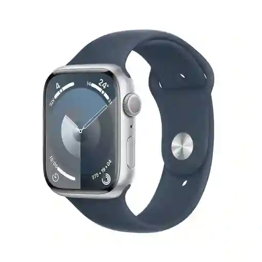 Watch S9 45 Si Al Sb Plata Apple Mr9d3be/a
