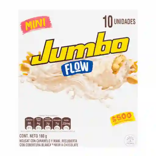 Jumbo Flow Chocolatina Blanca