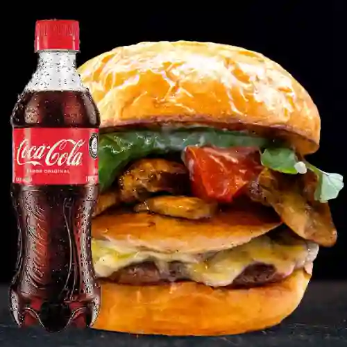 Combo Nonna Burger + Coca Cola