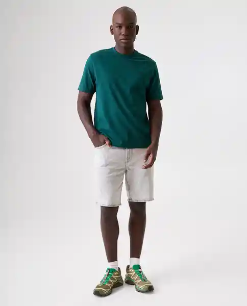 Camiseta Hombre Verde Talla S 842G012_VER195220 Americanino