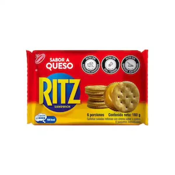 Ritz Galleta Sabor a Queso 180 g