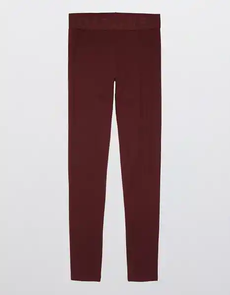 Legging Aerie Vinotinto Talla Medium American Eagle 04475734