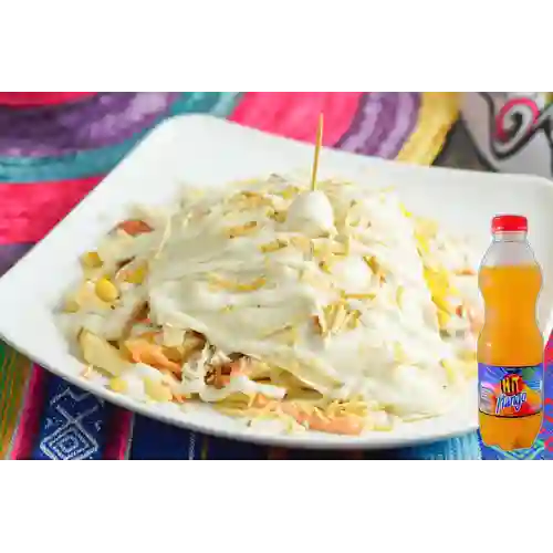 Combo Salchihuahua Especial + Jugo Hit de Mango