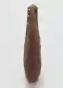 Bolso G Dru Chocolate Talla 99 Mujer Mango