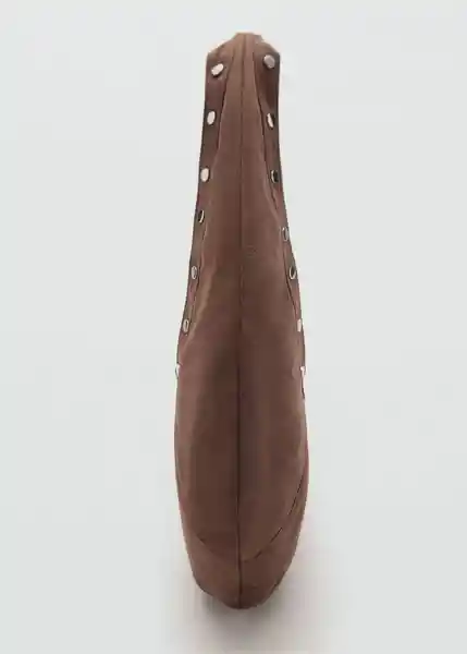 Bolso G Dru Chocolate Talla 99 Mujer Mango