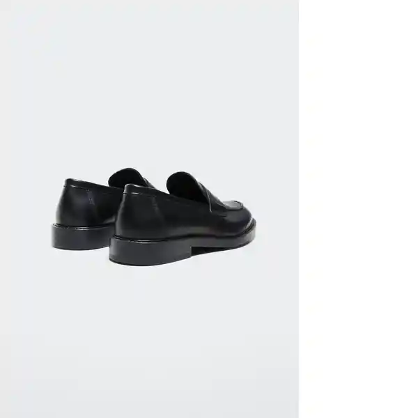 Zapato Estoril Negro Talla 40 Hombre Mango