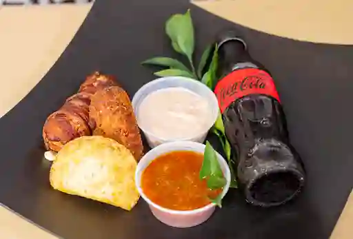 Pecombo croqueta & Rollo