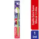 Colgate Cepillo Dental Infantil Extra Suave 2+