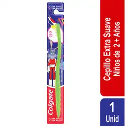 Colgate Cepillo Dental Infantil Extra Suave 2+
