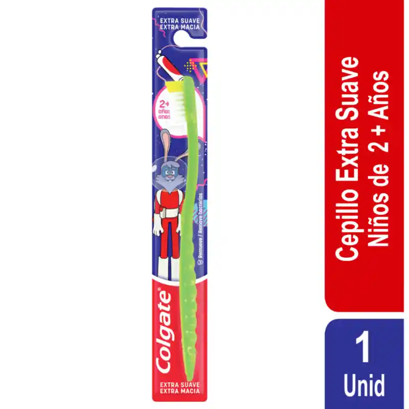 Colgate Cepillo Dental Infantil Extra Suave 2+