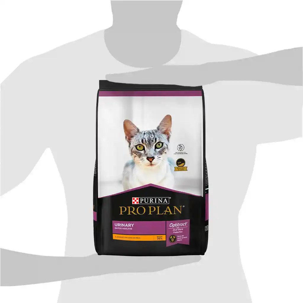 Comida para Gatos Adultos cuidado urinario Purina Pro Plan x 3 kg