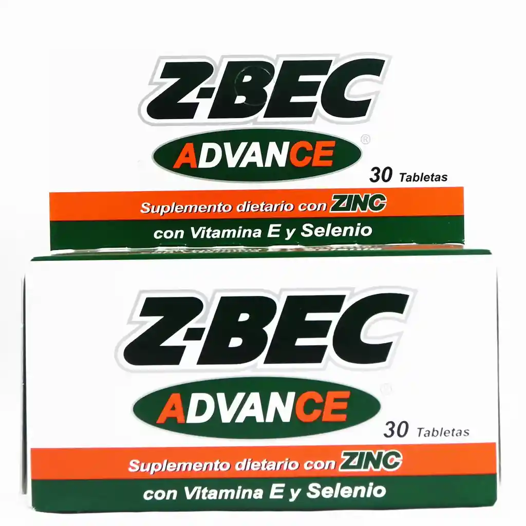 Z-Bec Advance Tab Fco X 30