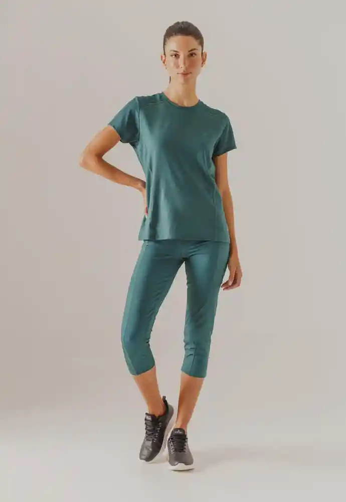 Legging Capri Xs - Verde