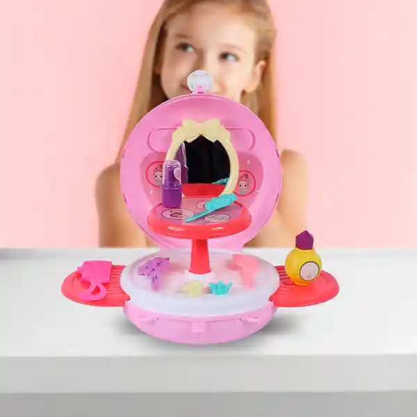 Set Para Jugar Dona Juguete de Plástico Maquillaje Miniso