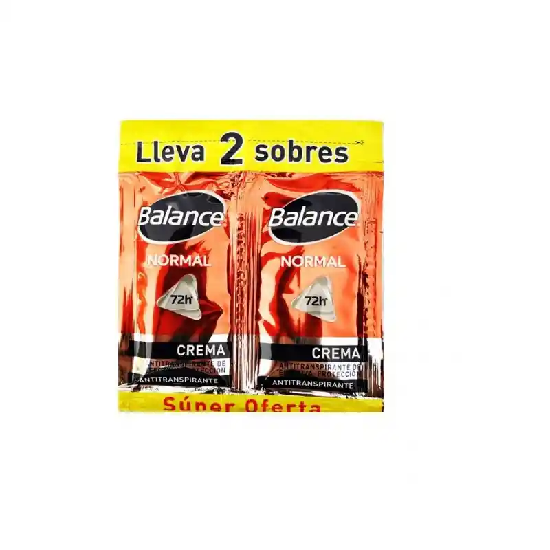 Balance Desodorante Antitranspirante Normal en Crema