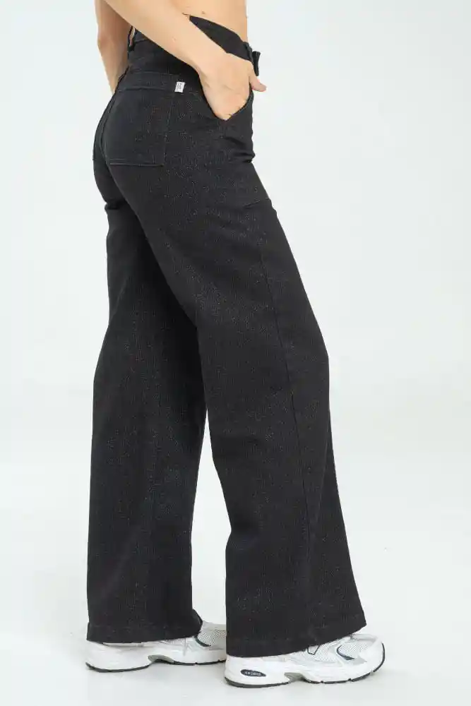 Jeans Lurex Black