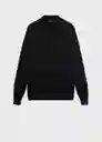 Camiseta Polo Willys Negro Talla S Hombre Mango