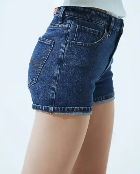 Short Mujer Azul Talla 14 350D000 Americanino