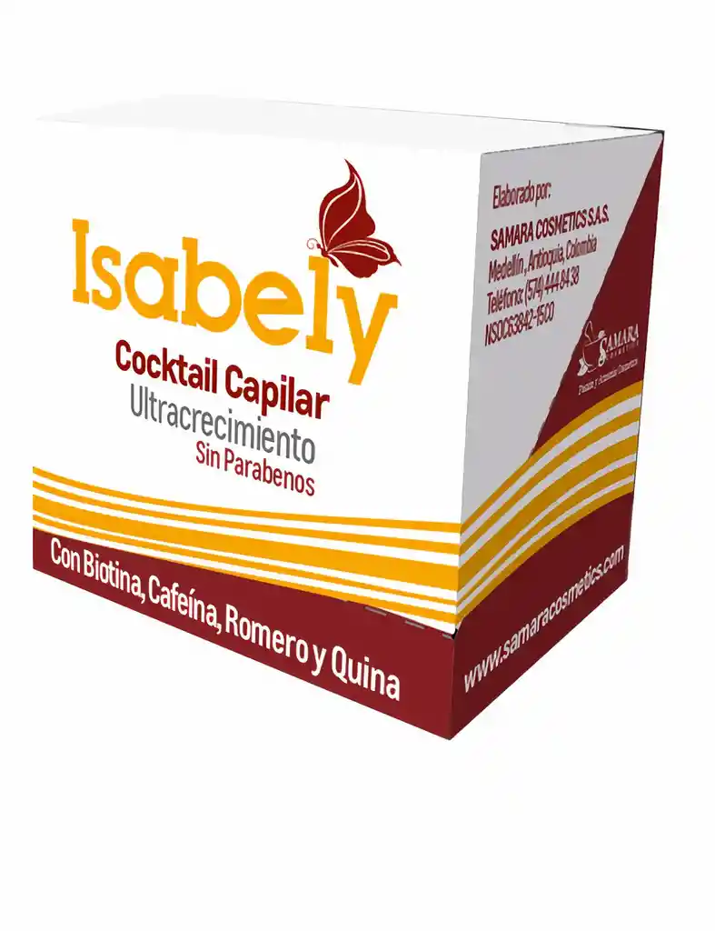 Isabely Tratamiento Capilar Cóctel Capilar 120 mL