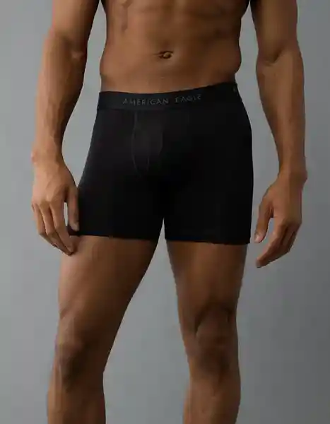 Bóxer Hombre Negro Talla: MEDIUM 4150001 American Eagle