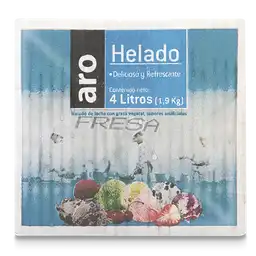 Helado Aro Fresa Caja