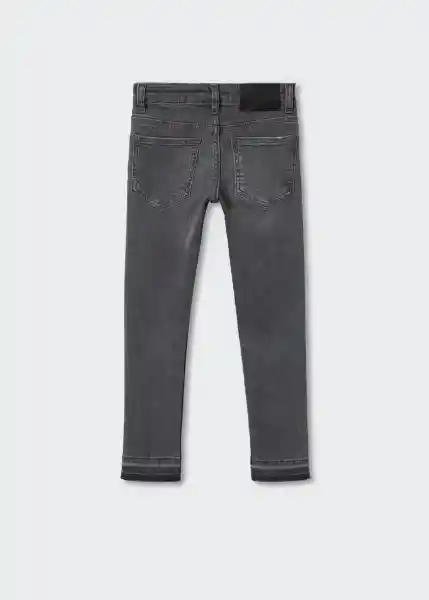 Jeans Simon Tejano Gris Talla 12 Niños Mango