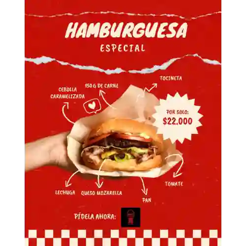 Hamburguesa Especial