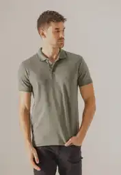 Camiseta Polo Para Hombre Verde Talla L Arkitect