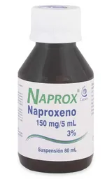 Naprox Suspensión 80 mL (150 mg/5 mL)